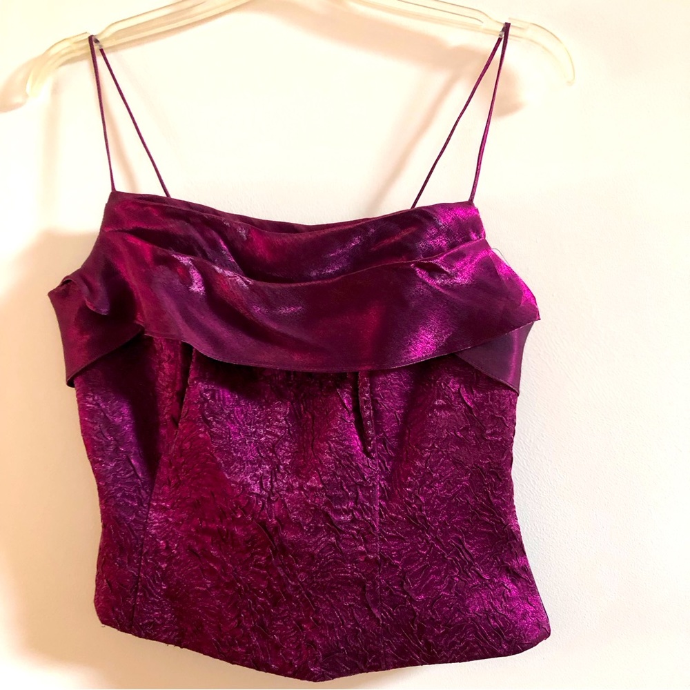 Spaghetti Strap Bodice Top.